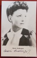 Maria Andergast 1912-1995 Autogramm signiert Foto 9x14cm