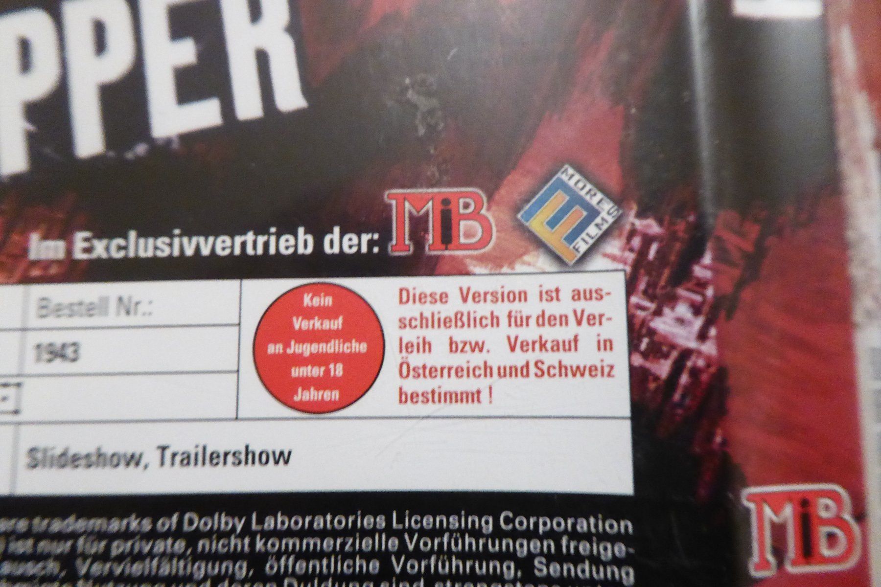 Tutti i DVDs: DVD uncut Heartstopper – Usato da Allschwil venduto da Summelsarium 3