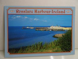 Ansichtskarte Rosslare Harbour Irland Fähre