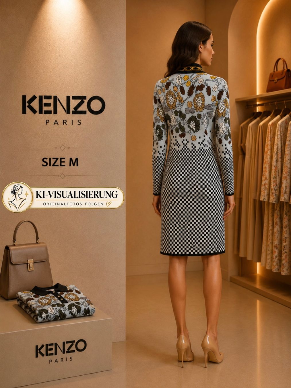 Kenzo Vestiti: Kleid KENZO mit Blumenmuster, Grösse M – Nuovo (secondo la descrizione) da Fällanden venduto da ekaterinatheissl 1