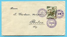 Brief Camp militaire d'Internement Lichtensteig
