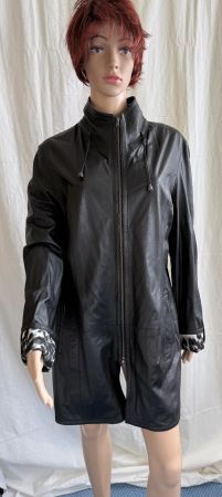 Tolle Lederjacke reversibel Gr. 42