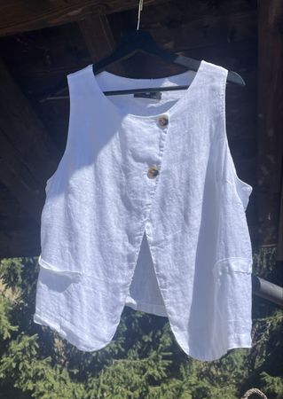Gilet en lin Gr 40