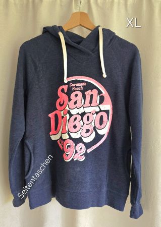 San Diego Hoodie, Gr. XL (entspricht eher M)