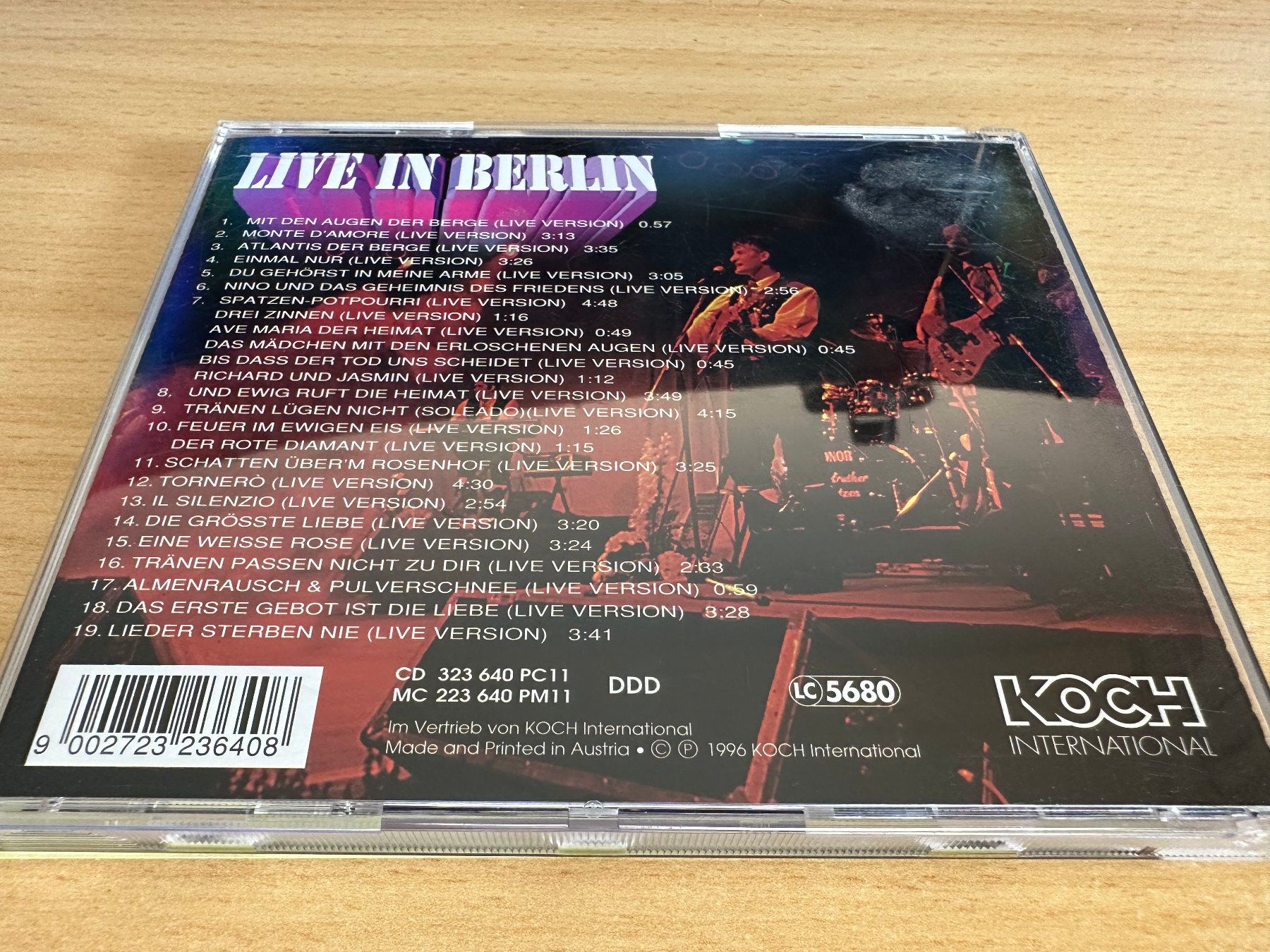 CDs: Kastelruther Spatzen – Live In Berlin – Gebraucht aus Rikon im Tösstal von Alpenmutz 1