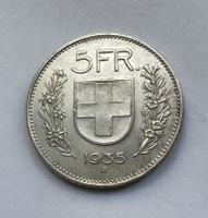 1935 5 Franken -unz
