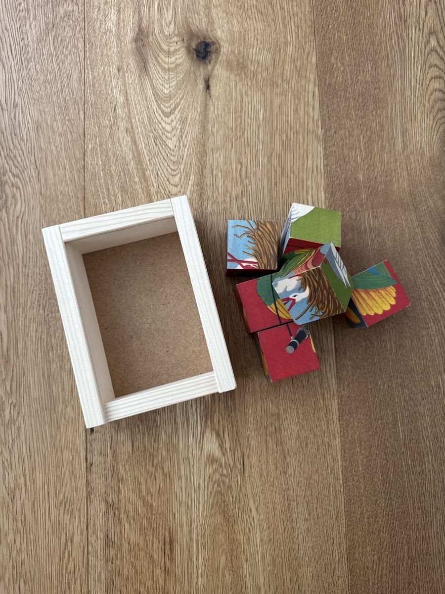 Puzzle: Klötzlipuzzle 6-teilig Tieri – Usato da Interlaken venduto da fbnscl 3