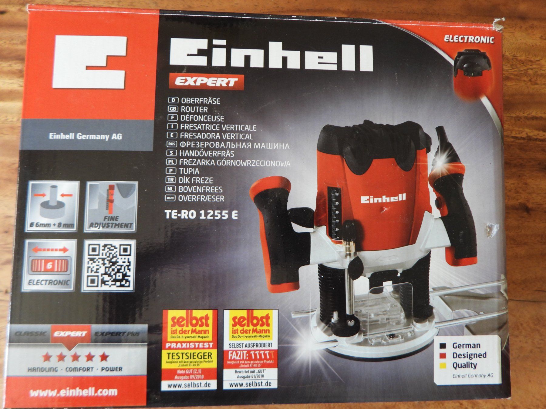 Einhell Tutti gli attrezzi: Einhell Expert Oberfräse wie neu – Usato da Tavannes venduto da jimananas 9