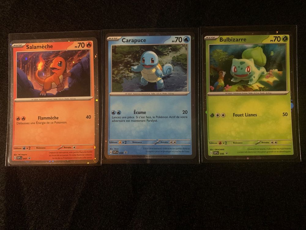 Pokémon 151 starters promo en FR + poster | Kaufen auf Ricardo