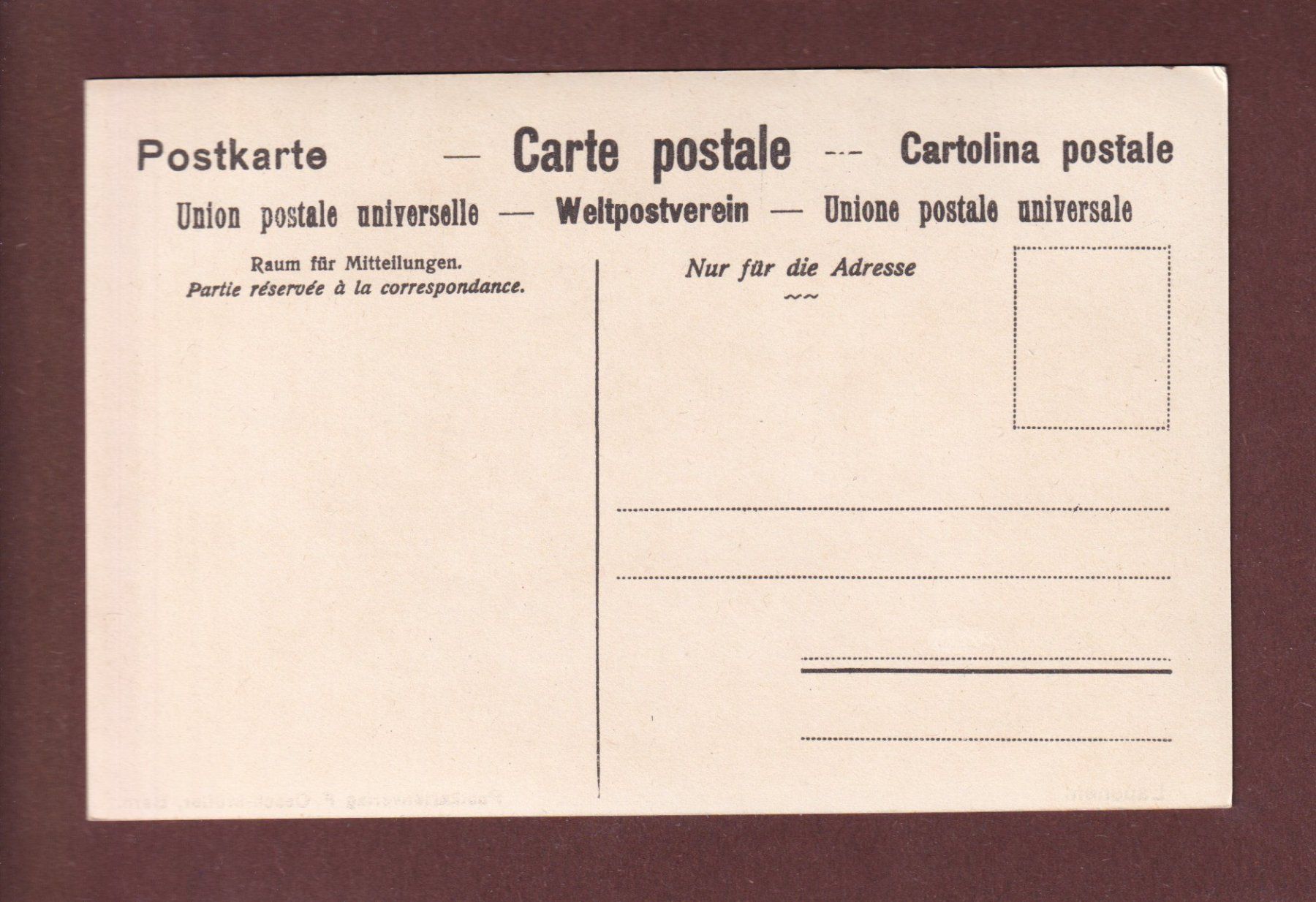 Cartoline postali: LAUENEN - Bauernhaus – Usato da Pully venduto da nicecards-shop 1