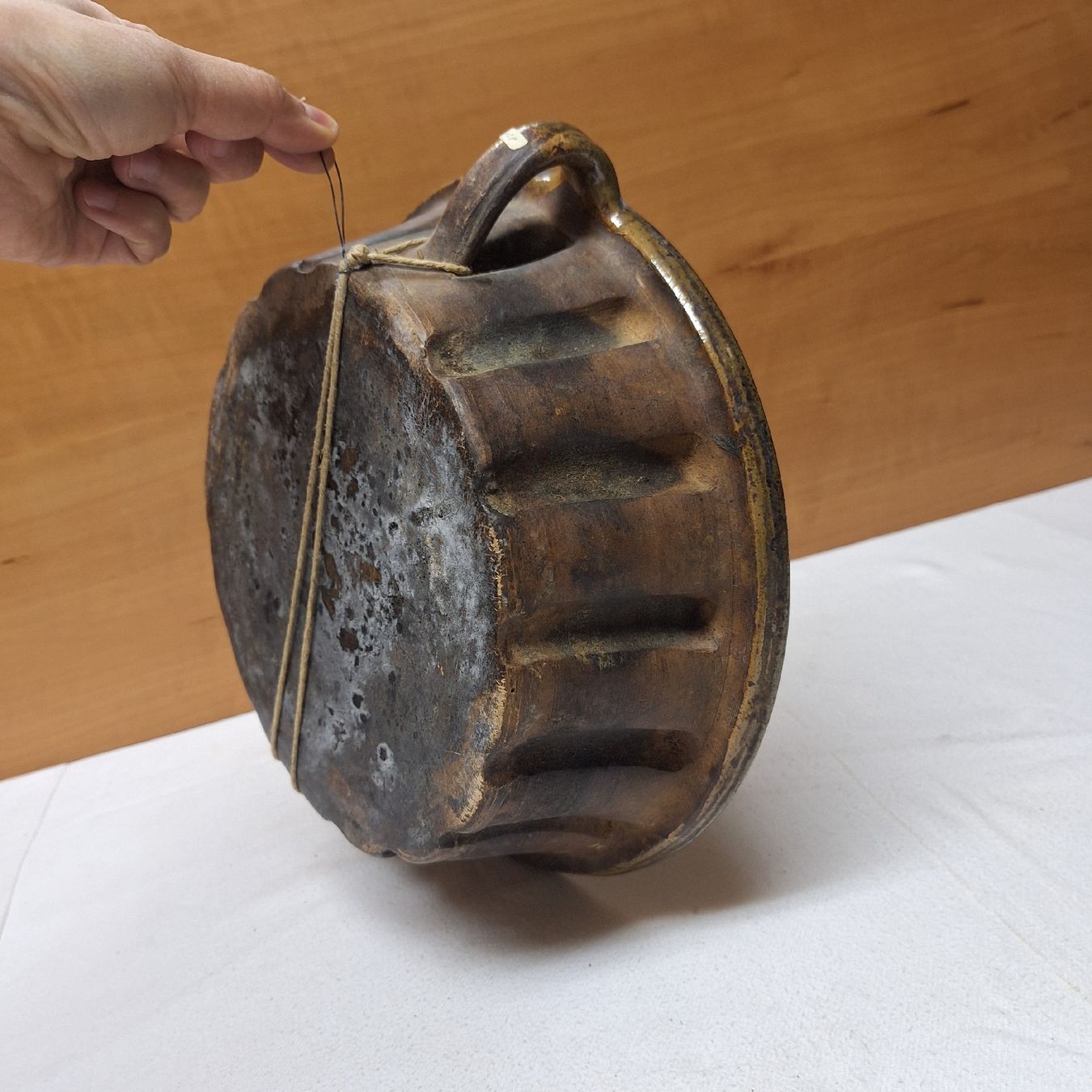 Teglie da forno: Versand möglich! Antike Backform (1) – Usato da Winterthur venduto da Goldpipau 1