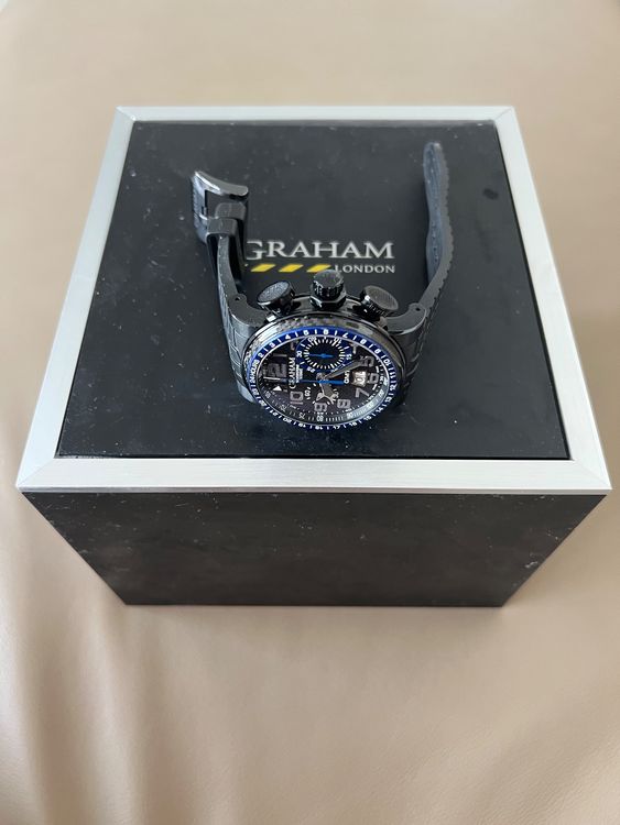 Graham Uhren: Graham Silverstone Stowe GMT Limited Edition 154/500 2BLCB – Gebraucht aus Bottmingen von Garfield1979 5