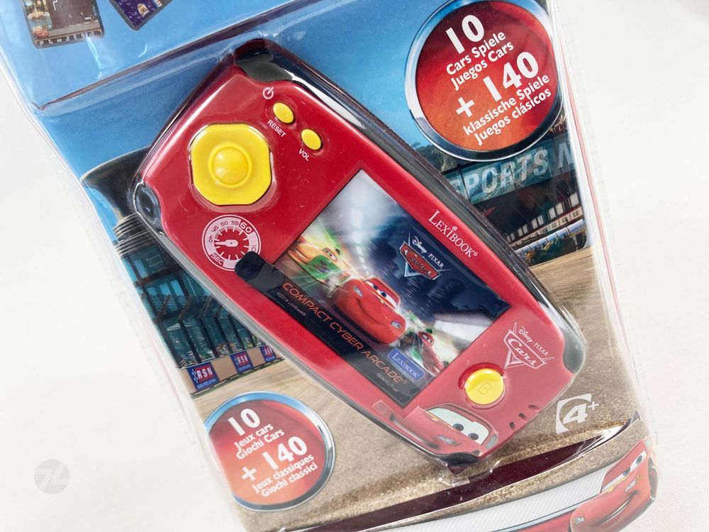 Lexibook Cars Compact Cyber Arcade Konsole 150 Games Disney 1