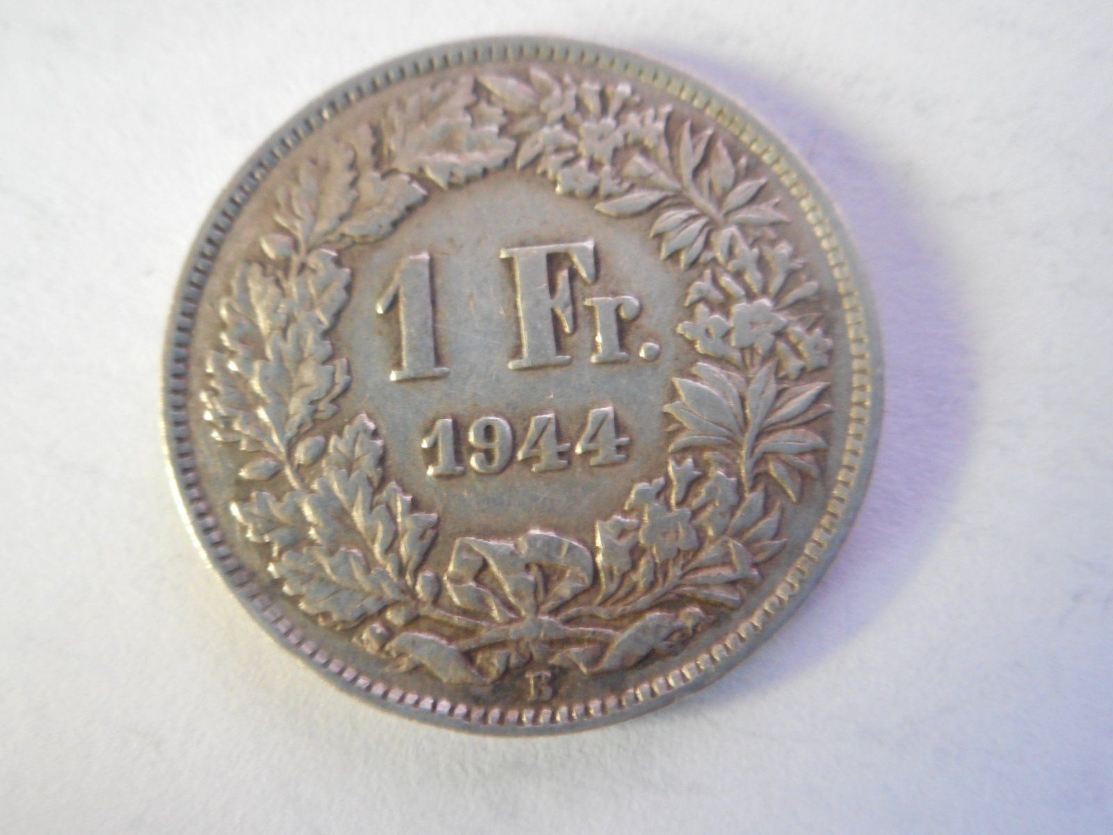 Alle Münzen: 1 Fr. 1944 silber – Gebraucht aus Kriegstetten von pizlad2010