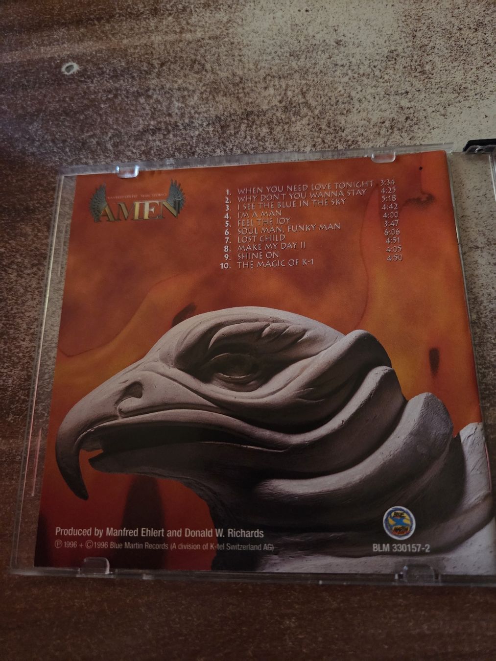 CD: Manfred Ehlert's Amen - Aguilar – Usato da Wattenwil venduto da Mage66 1