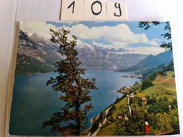 Ansichtskarte Walensee Alvierkette