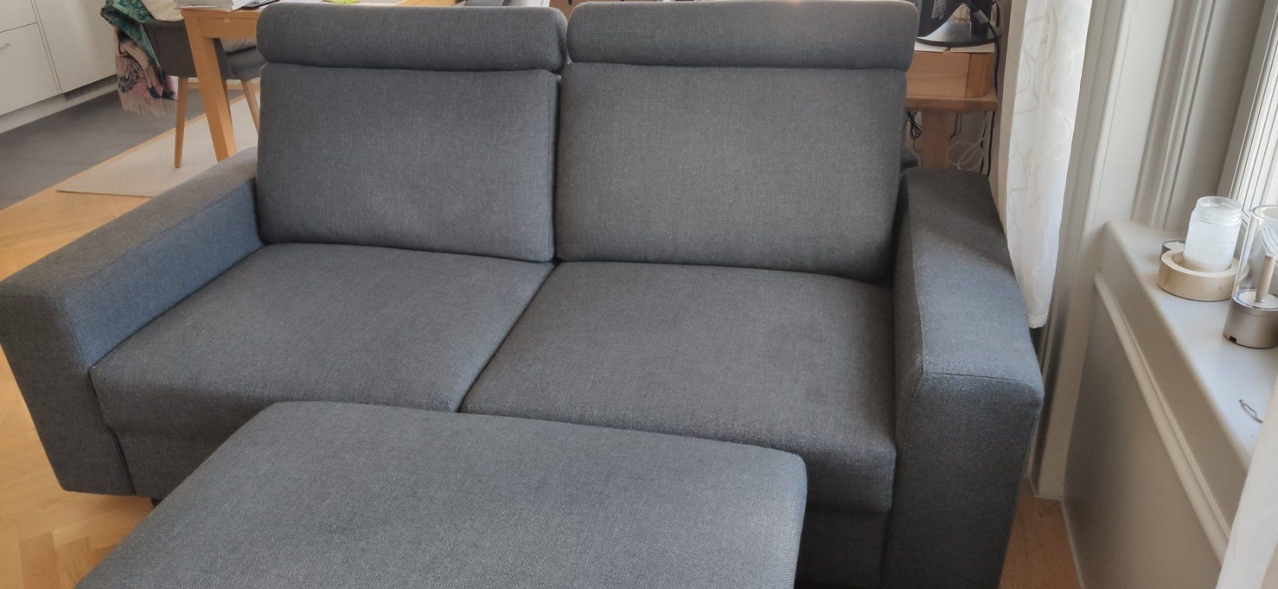 Ikea Divani: IKEA SÖRVALLEN Sofa mit Ottoman – Usato da Boniswil venduto da dan_knk2 4