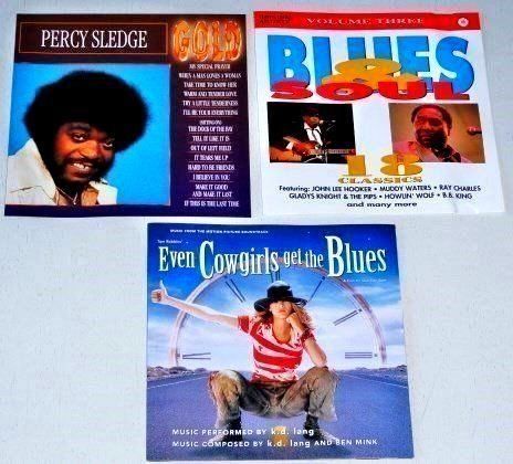 CD: 3CD's - K.D.Lang, M.Waters, Howling Wolf, King, Leadbelly, – Usato da Unterbäch venduto da xazuq