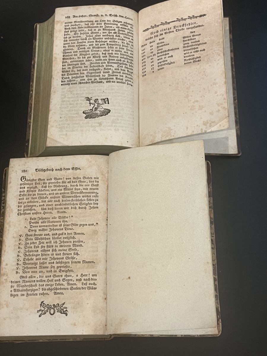 Livres: 2 Antike Bücher 1792 – D'occasion à Wiesenberg par swissantik 4