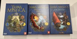 Terra Mystica Board Game Lot - Base Game and 2 Expansions
