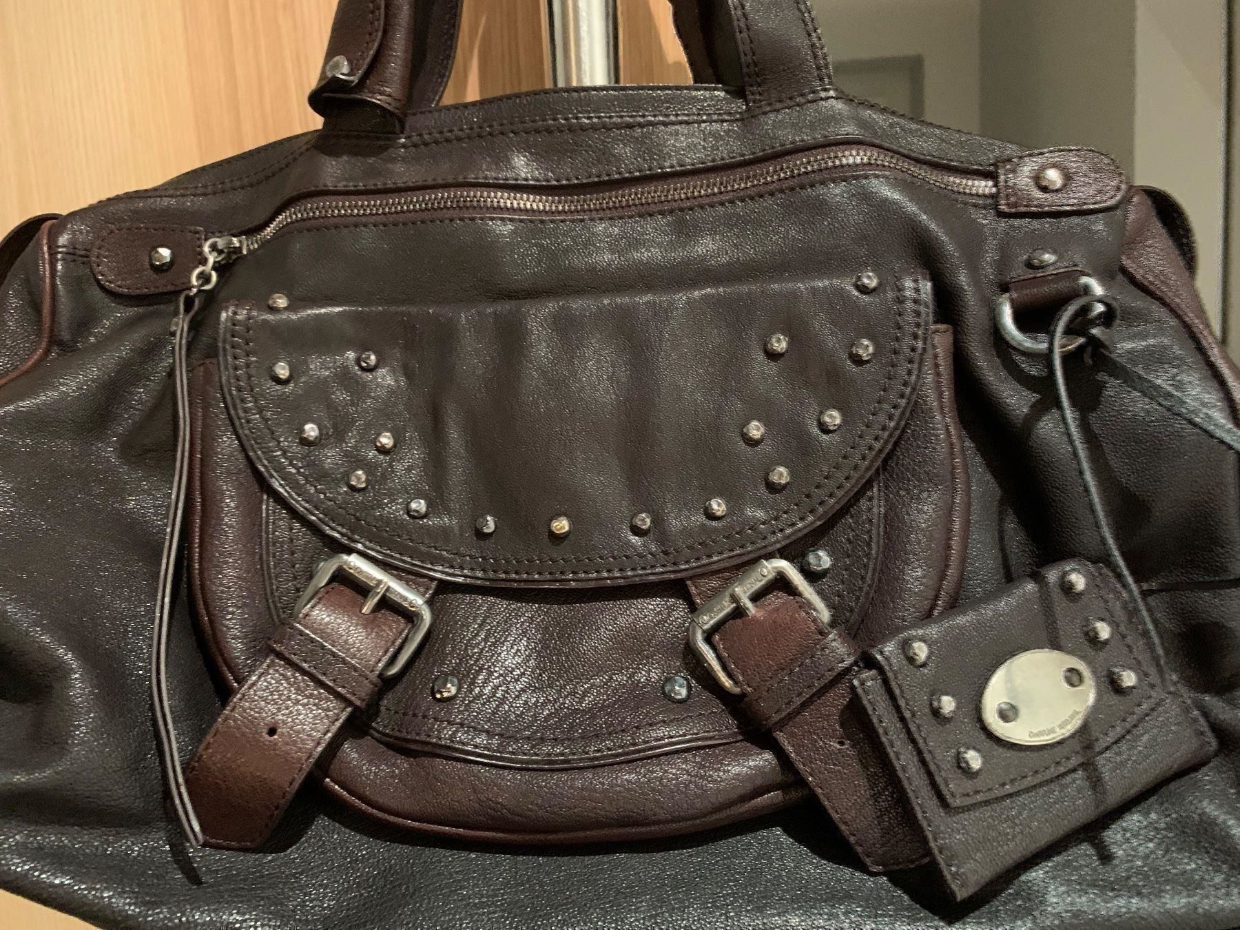 Taschen für Damen: Neue Costume National Ledertasche, braun – Neu (gemäss Beschreibung) aus Cham von Hello000 1