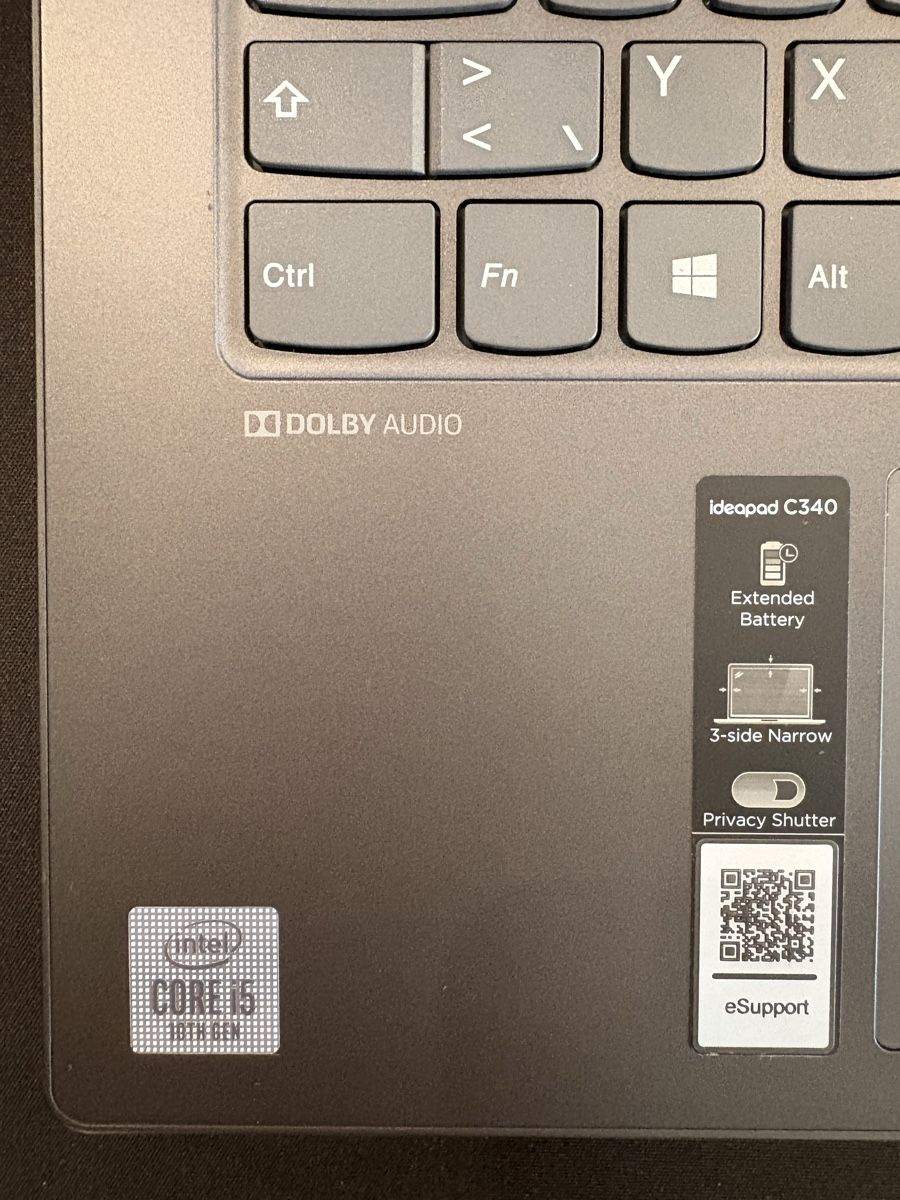 Lenovo Notebook: Lenovo IdeaPad C340-14IML – Usato da Stäfa venduto da nic_k5nw 4