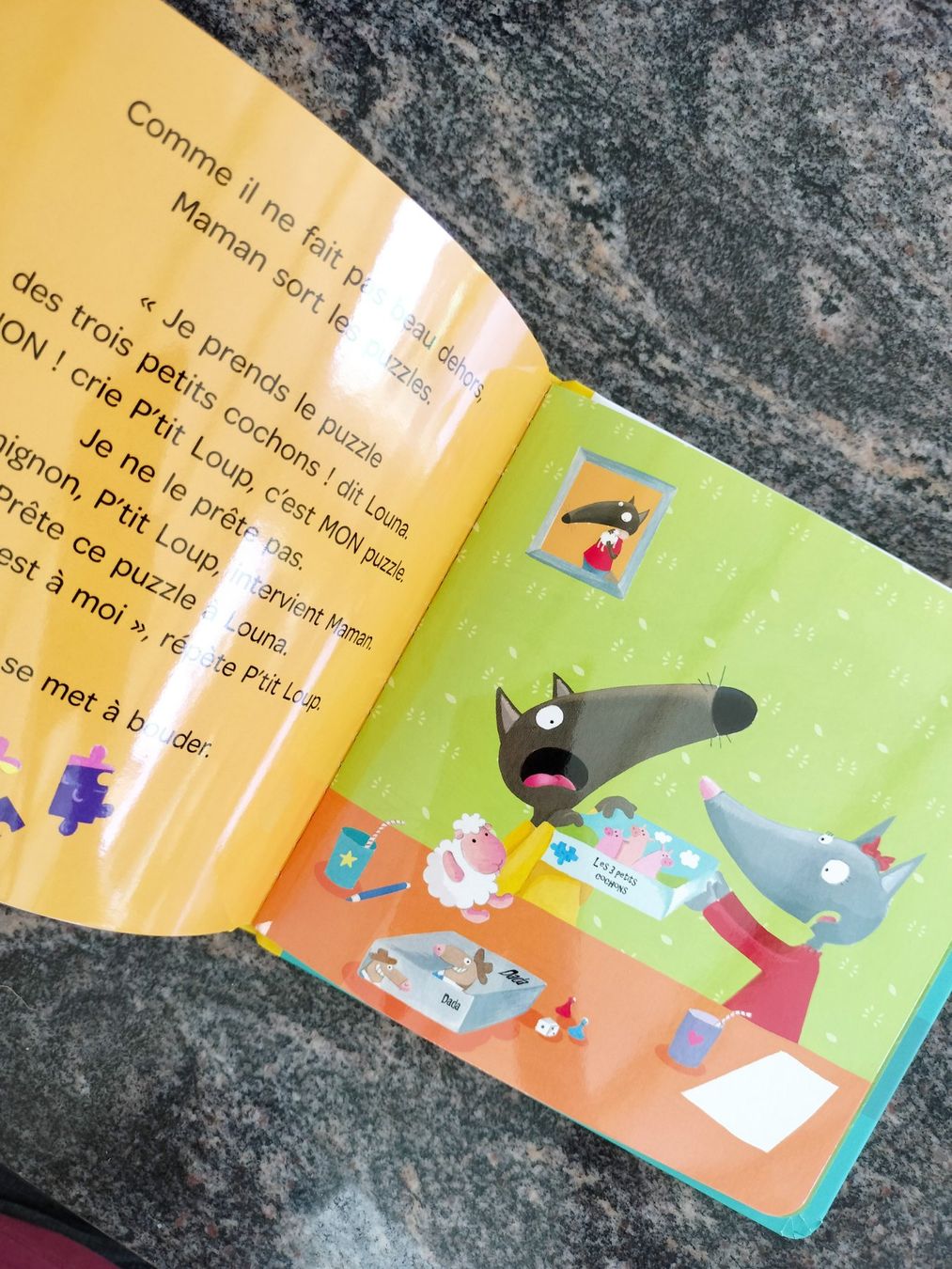 Bücher: P'tit loup ne veut pas partager dès 2 ans – Gebraucht aus Cortaillod von rozinna 2