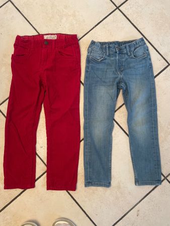2 H&M Jeans/Cordhose (Neu) Gr.110👧🏻