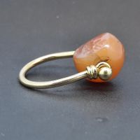 Siegelring mir wunderschönem Karneol Edelstein