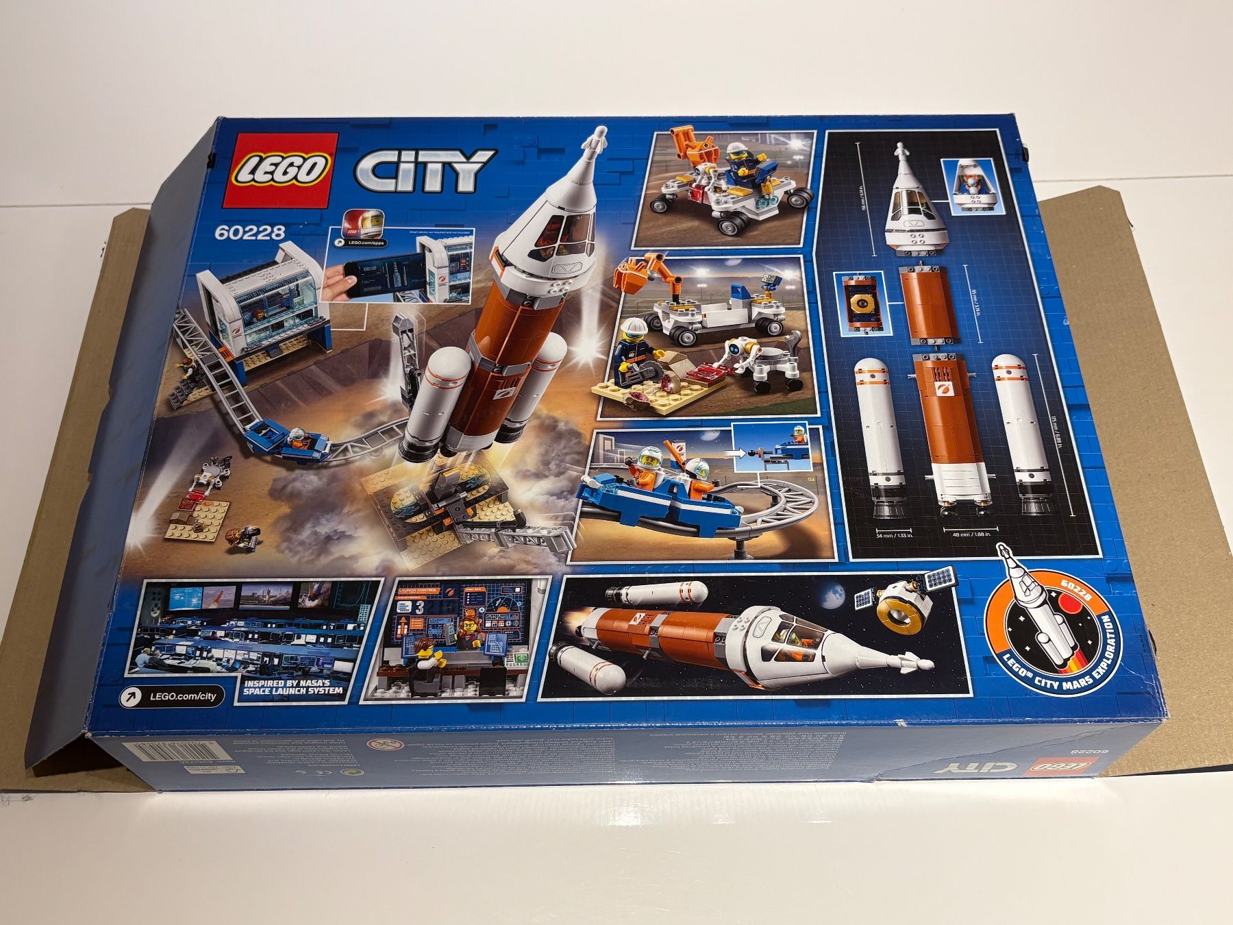 Lego Kit di costruzioni: LEGO City 60228 Deep Space Rocket and Launch Control + box – Usato da Chavannes-Renens venduto da PsyKOrion 3