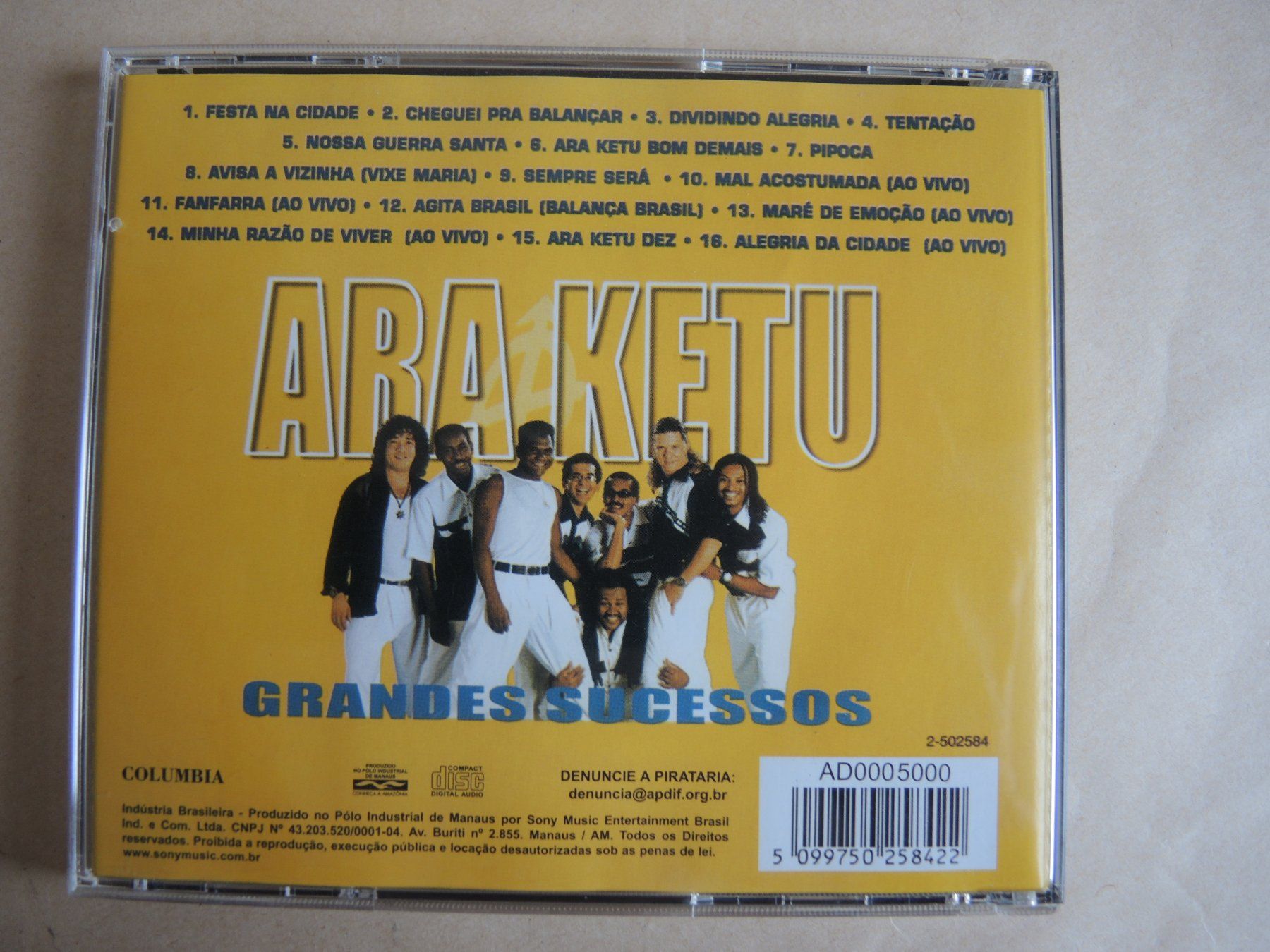CD: Ara Ketu - Grandes Sucessos CD – Usato da Rorschach venduto da maeck8 2
