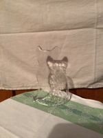 Katze aus Glas (Mundgeblasen) Glasi Hergiswil groß