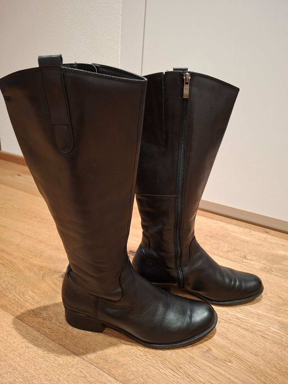 Scarpe da donna: Schwarze Lederstiefel Go Soft, Gr. 39 – Usato da Winterthur venduto da RoEla 4