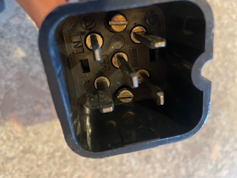 Stecker: Stecker & Kupplung J 15 5 polig – Gebraucht aus Huttwil von Bolpa