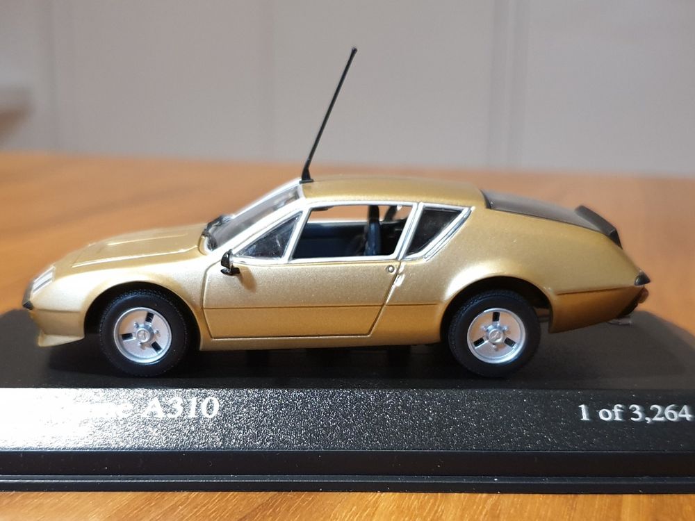 MINICHAMPS 400113500 Renault Alpine A 310 1976 Copper 1/43 #NEW - UK