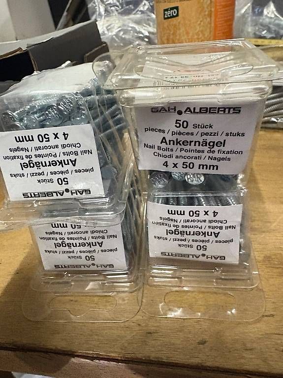 Tutti gli attrezzi: Ankernägel 200stk – Usato da Müselbach venduto da Mueselbach 3