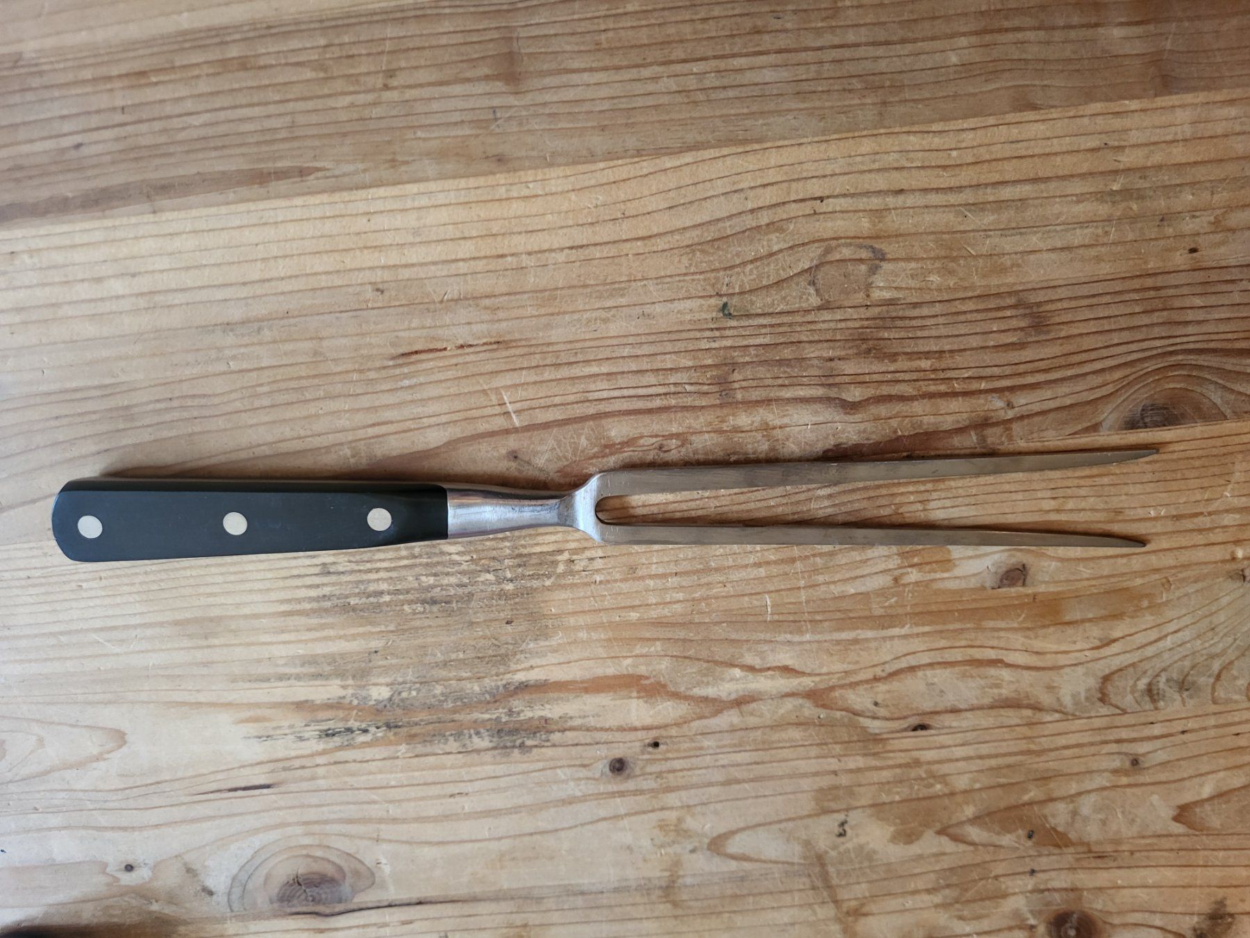 Forchette: Fleischgabel, gute Qualität – Usato da Guggisberg venduto da Aegertenlehn