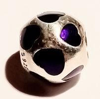 Pandora Charm Herz violett 