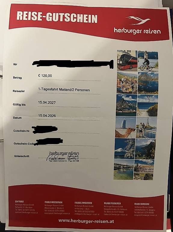 Biglietti: Tagesfahrt Mailand – Nuovo e nell'imballaggio originale da Bubendorf venduto da Jancic