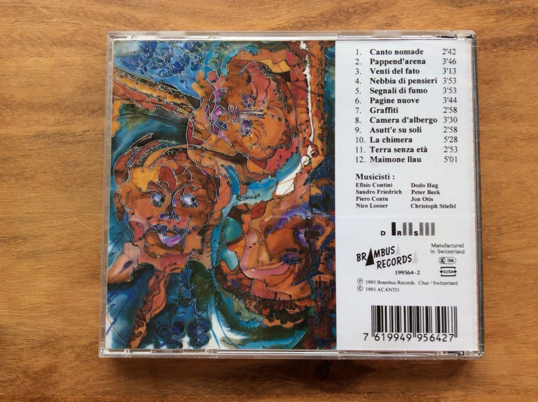 CD: CD Acanto - Segnali Di Fumo – Usato da Horgen venduto da flyingpenguin2000 2