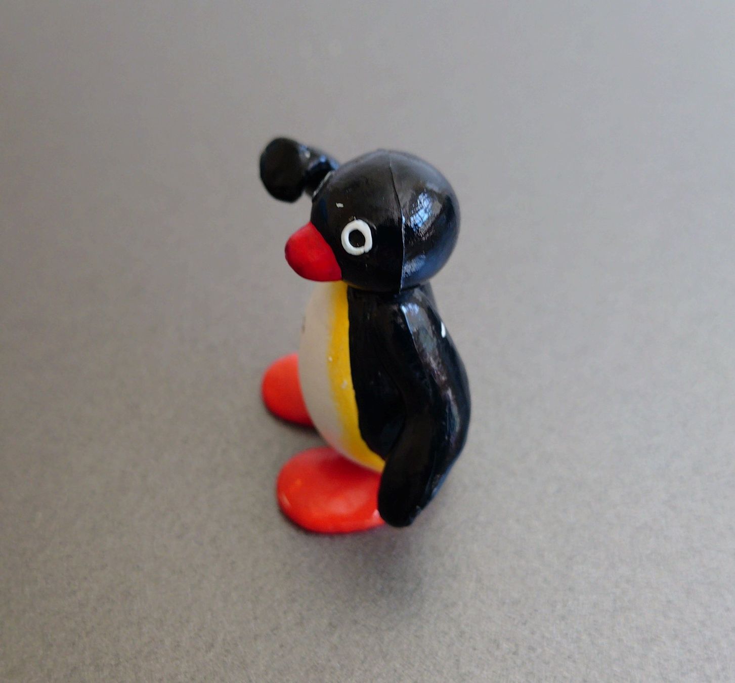 Statuette: Pingu Figur, Editoy 1990, Vintage, Handpainted – Usato da Küssnacht venduto da Delmu 2
