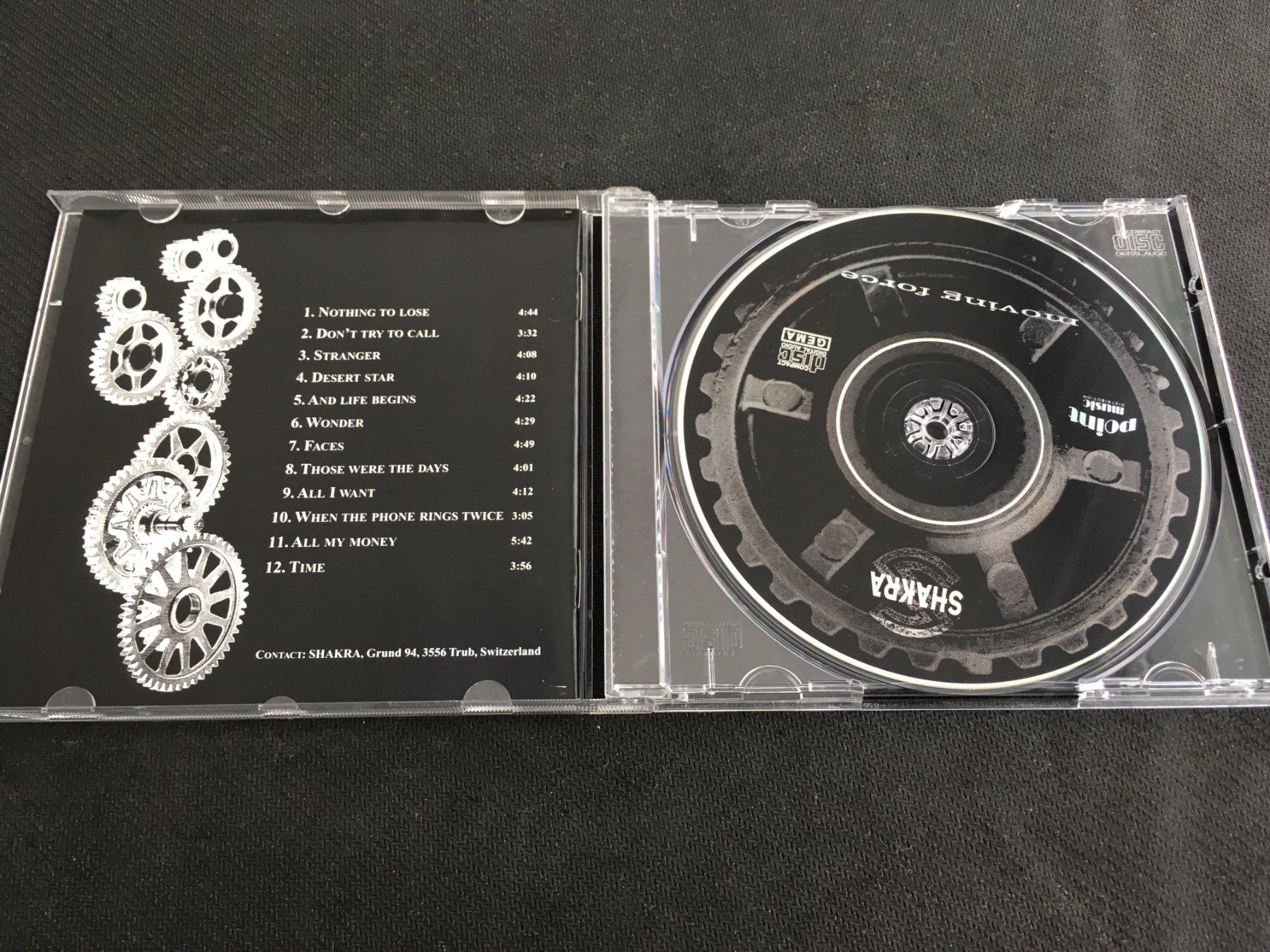CD: Shakra - Moving Force -CD- – Usato da St.Gallen venduto da MedienJoe 1
