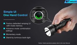 Lumintop GT Micro XPL-HI Version mit 1000 Lumen