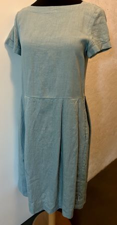 Leinenkleid Gartenfenster, Grösse XS, neuwertig