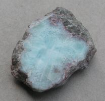 ♥ LARIMAR - ATLANTIS STEIN - SCHEIBE ♥