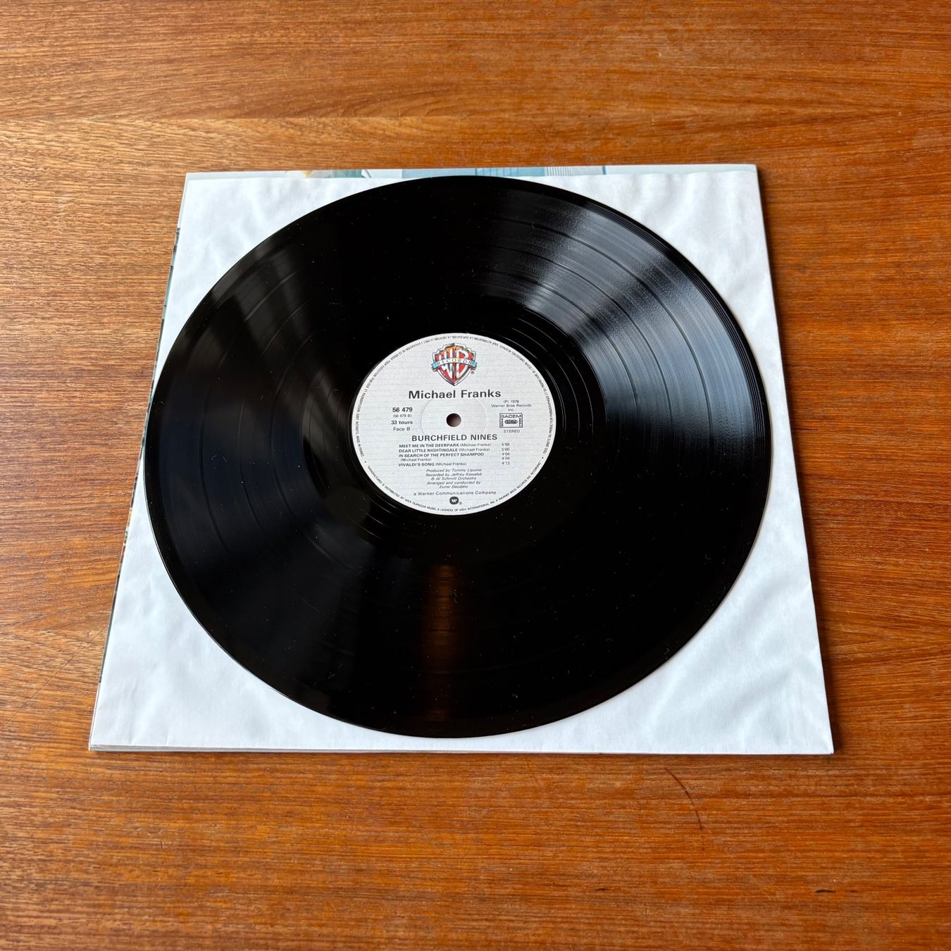 Dischi in vinile: Michael Franks – Burchfield Nines – Usato da Zürich venduto da gaal7 3