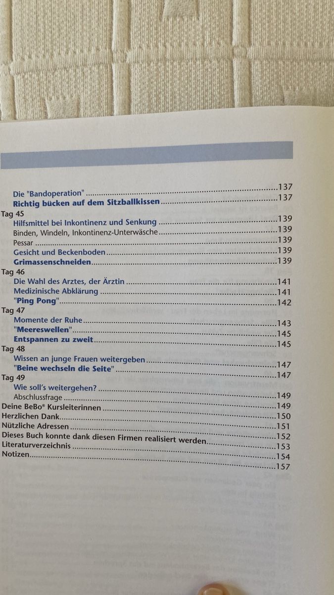 Libri: Beckenbodentraining – Usato da Bünzen venduto da Tango33A 8