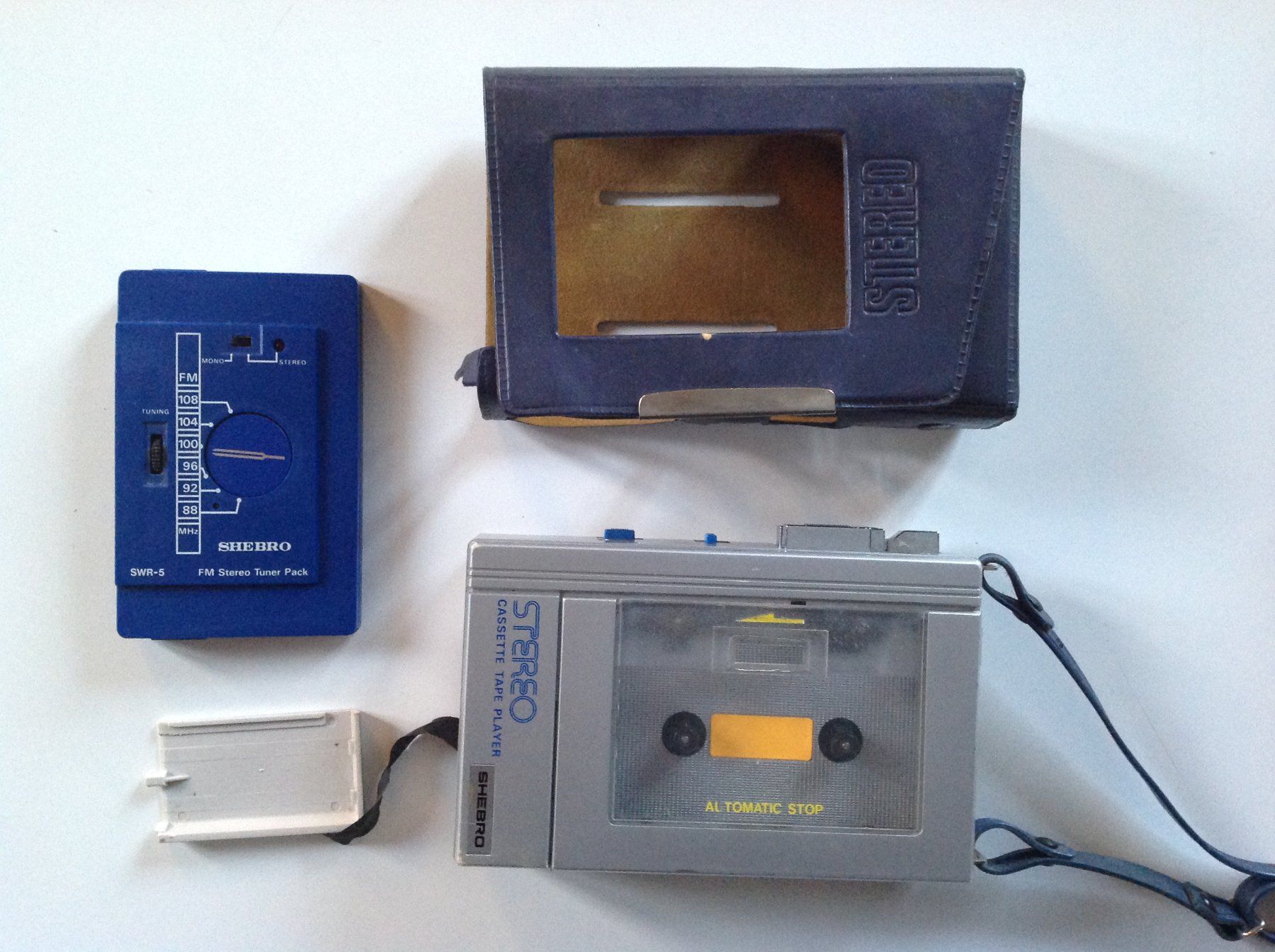 Lettore multimediale portatile: walkmann Shebro – Difettoso da Vuiteboeuf venduto da broticaire