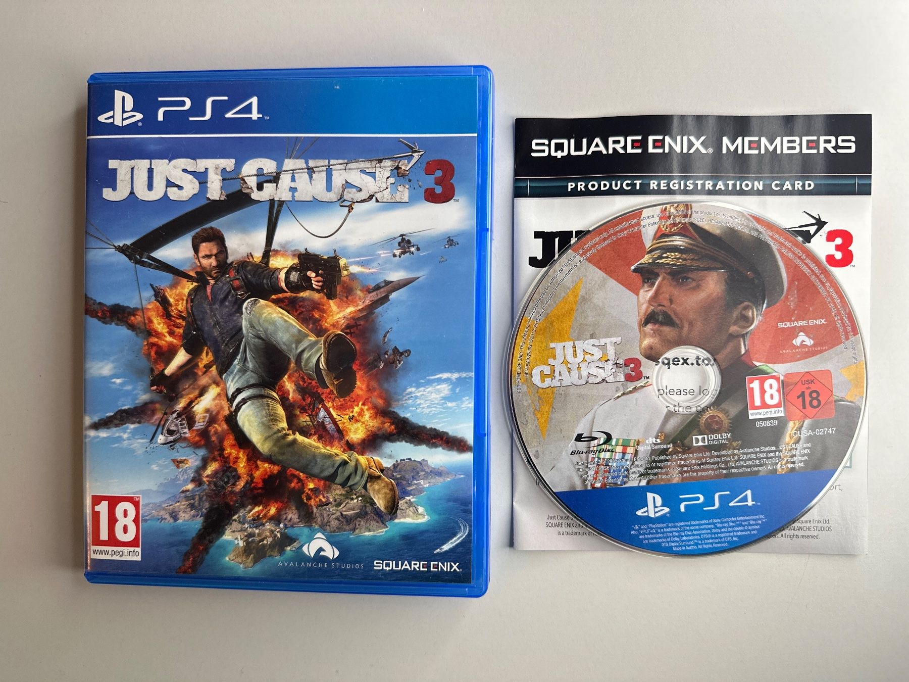 Sony Jeux: Just Cause 3 - PS4 – D'occasion à St.gallen par taduz