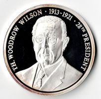 T.H Woodrow Wilson_1913-1921_28 TH President of The USA